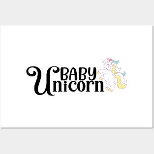 Baby Unicorn Posters and Art